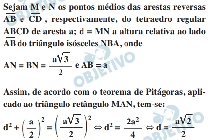 Questão 67 - FUVEST 2012