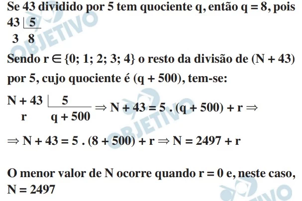 Questão 15 - FATEC 2020 - Caderno Azul