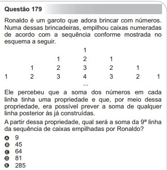 Questão 15 - FATEC 2020 - Caderno Azul