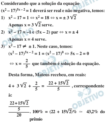 Questão 20 - FGV 2019