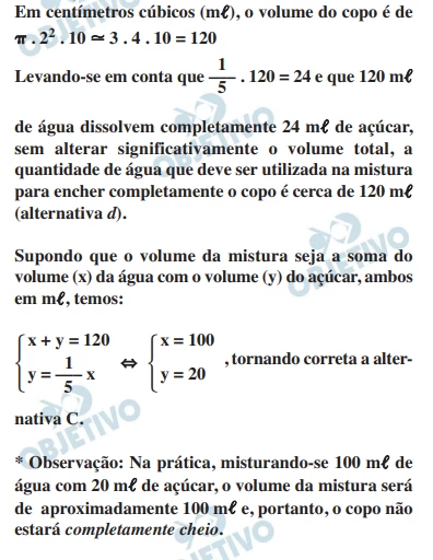 Questão 167 - Enem 2011 - Caderno Azul