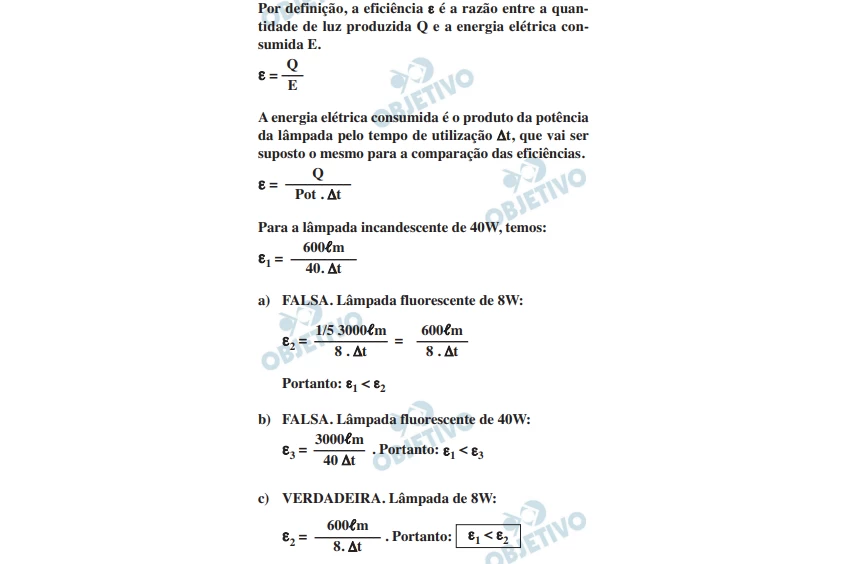 Questão 61 - Enem 2012 - Caderno Azul