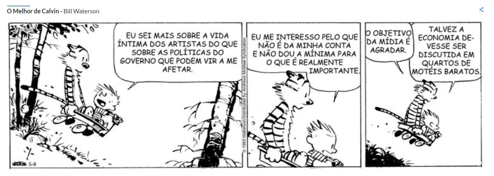 WATERSON, Bill. O melhor do Calvin.