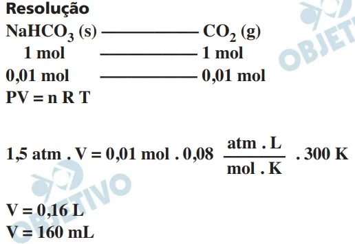 Questão 15 - FATEC 2020 - Caderno Azul