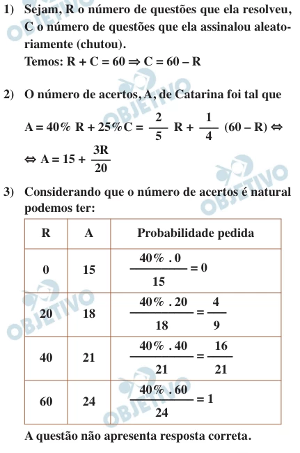 Questão 26 - FGV 2019