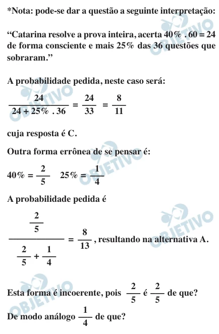 Questão 26 - FGV 2019