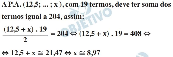 Questão 15 - FATEC 2020 - Caderno Azul