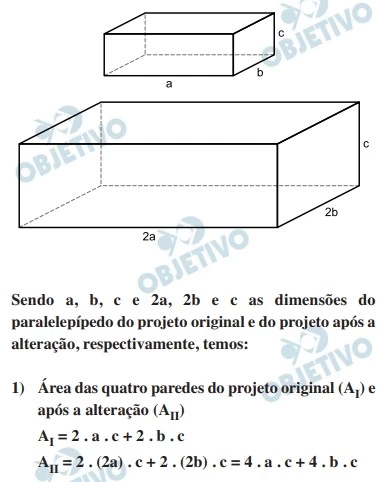 Resolução Questão 165 - Enem 2021 - Caderno Azul