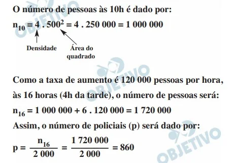 Resolução da Questão 156 - Enem 2016 - Caderno Azul