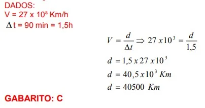Resolução da Questão 24 - Física - CEFET 2012