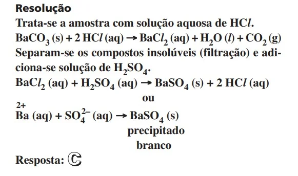 Resolução da Questão 51 - Enem 2016 - Caderno Azul