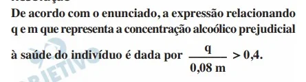 Resolução da Questão 165 - Enem 2019 - Caderno Azul