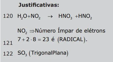 Resolução da Questão 119-120-121-122 - UnB 2019