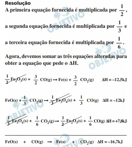 Resolução da Questão 124 - Enem 2017 - Caderno Azul