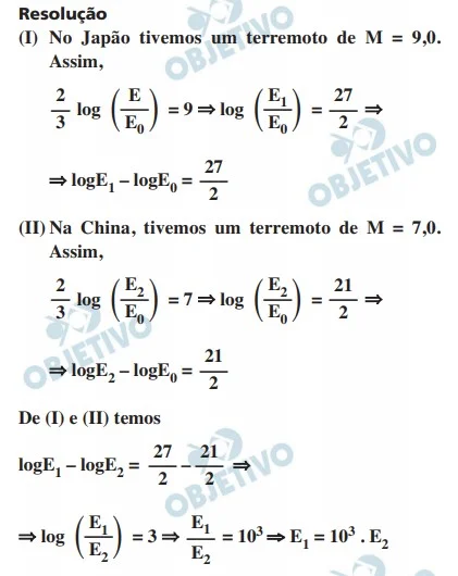 Resolução da Questão 180 - Enem 2016 - Caderno Azul