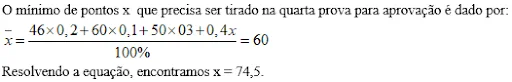 Resolução da Questão 166 - Enem 2018 - Caderno Azul