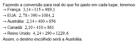 Resolução da Questão 180 - Enem 2019 - Caderno Azul